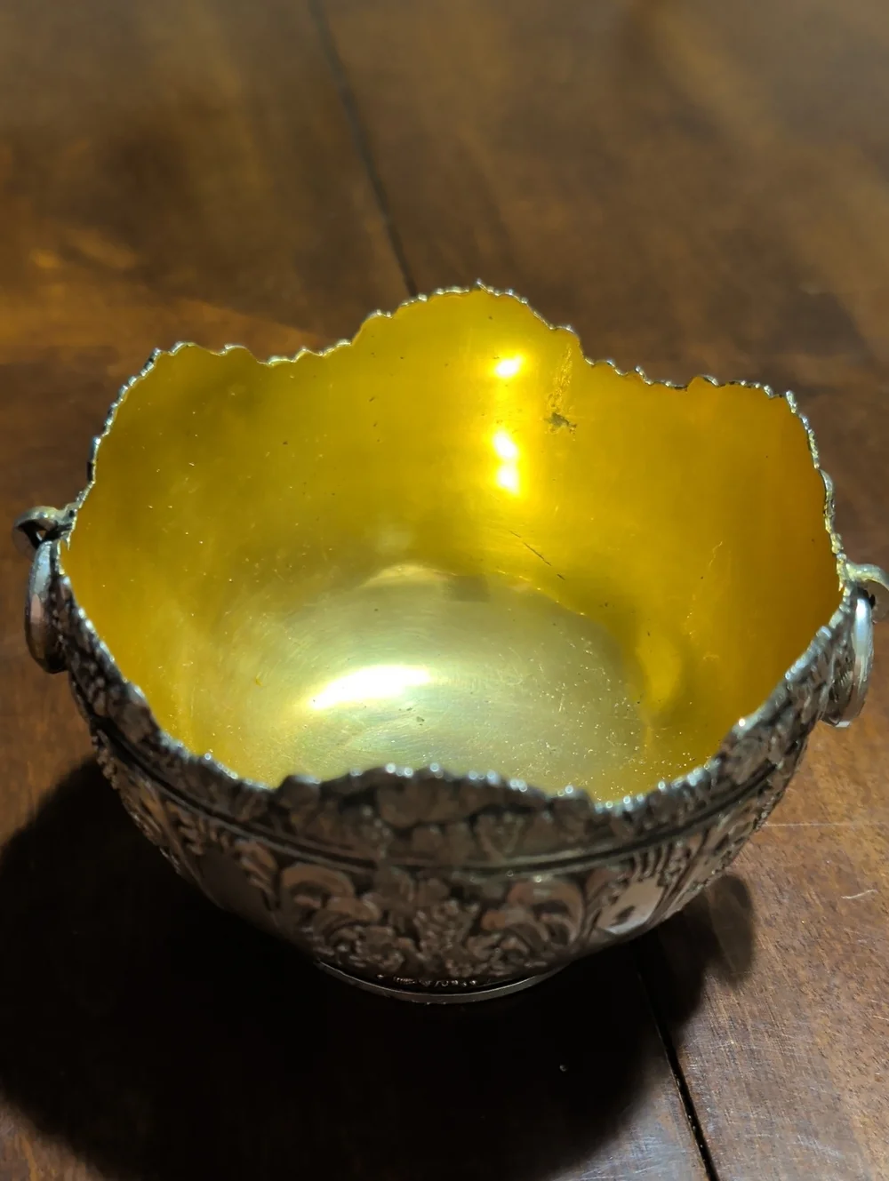 Vintage 60's Silver Plated Japan Raimond Bowl Grandmillennial Decor